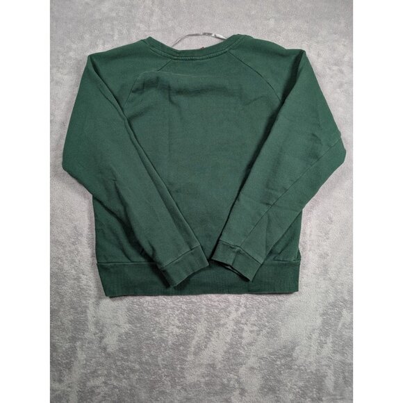 Oregon State University Ducks Sweatshirt Women Size Large Green College Teamwear - Picture 8 of 8